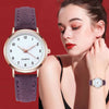 Ladies Luminous Quartz Watch, Digital  Leather Watch