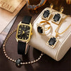 Luxury Fashion Square Women's Watches Brand Ladies Quartz Wristwatch