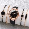 5PCS/Set Women Watches Bracelets Set